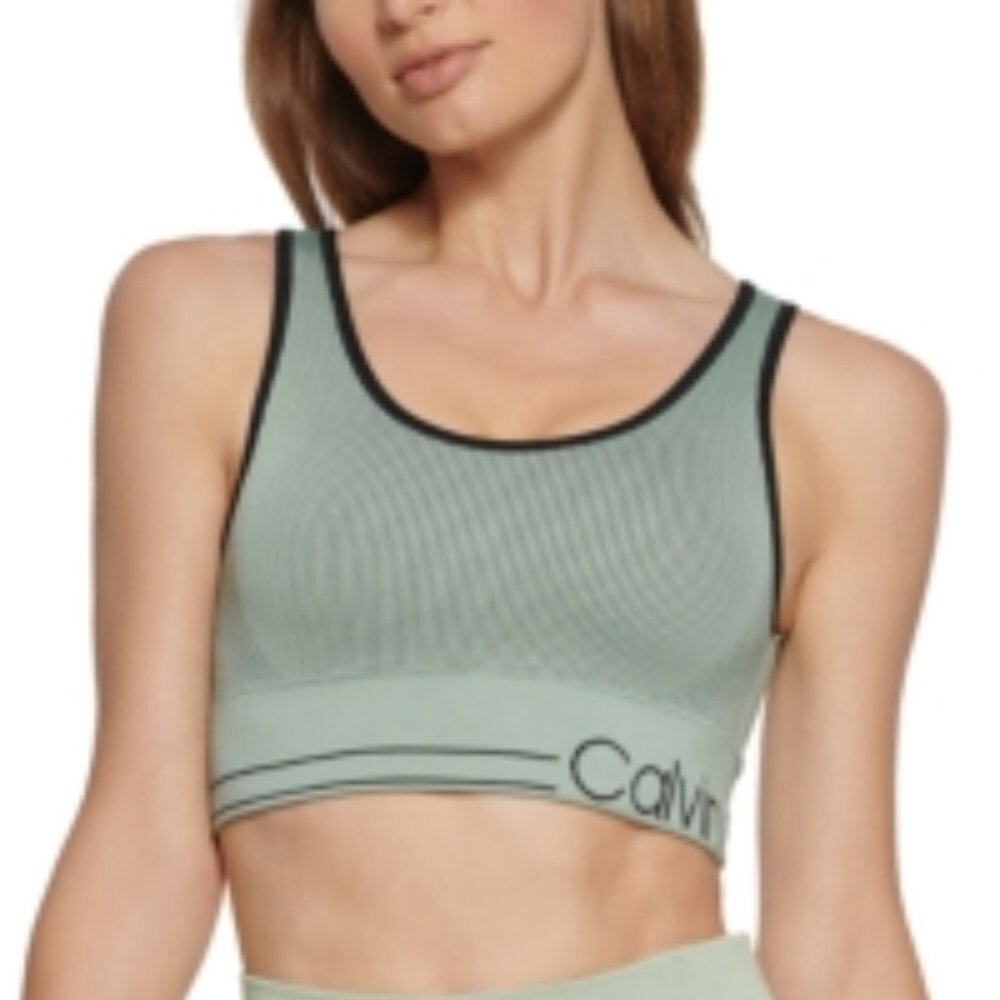 Calvin Klein Seamless Ribbed Sports Bra